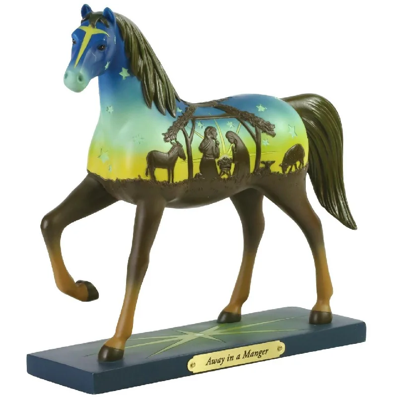 Painted Ponies Figurine - Away in a Manger