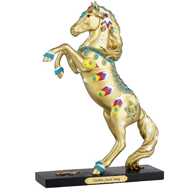 Painted Ponies Figurine - Golden Jewel Pony