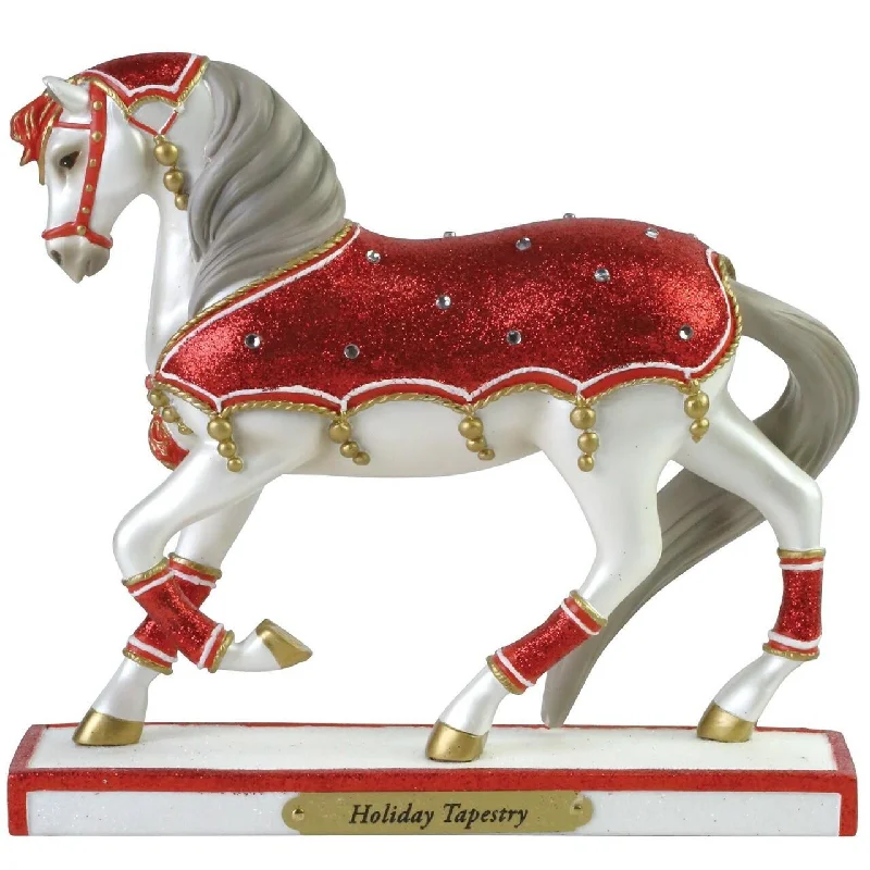 Painted Ponies Figurines - Holiday Tapestry