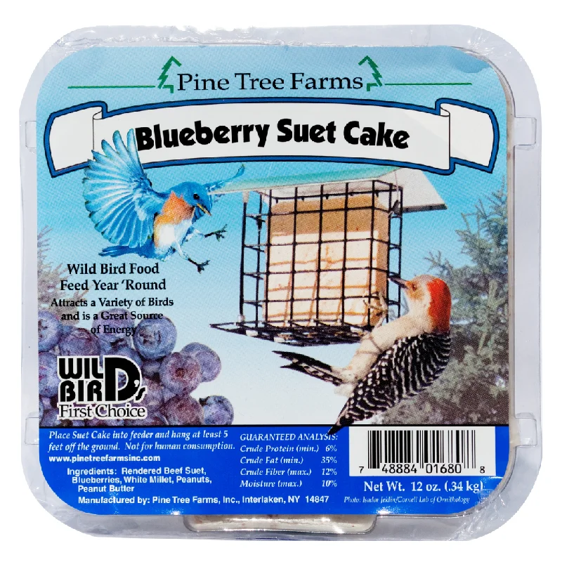 Pine Tree Farms Blueberry Suet Cake 340g