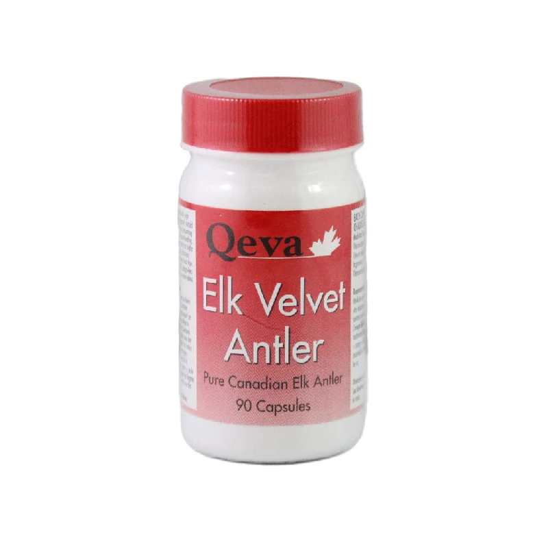 Qeva Elk Velvet Antler Capsules - 90ct