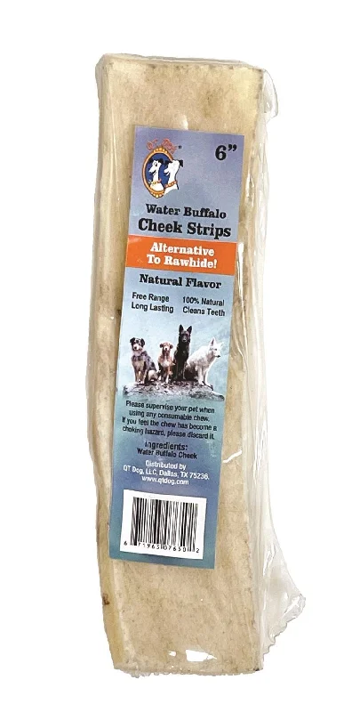 QT Water Buffalo Cheek Strips