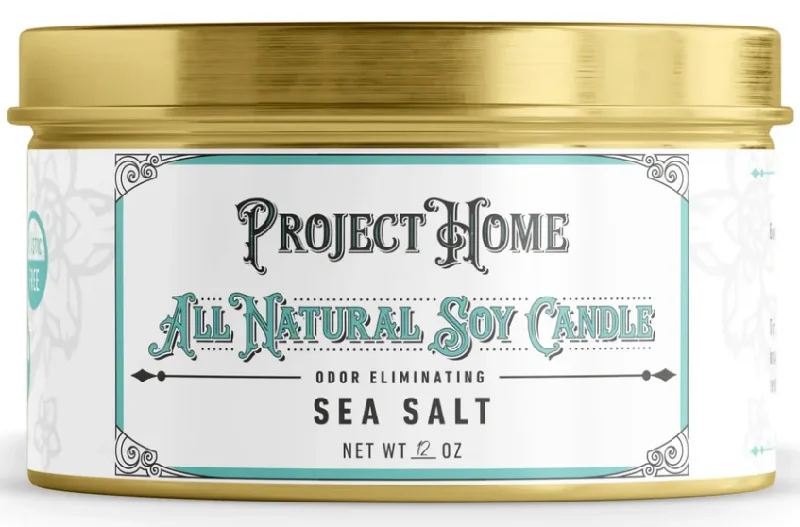 Sea Salt Candle 12oz