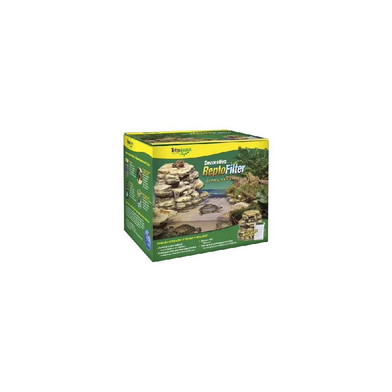 Tetrafauna Decorative ReptoFilter Rock for Frogs, Newts & Turtles