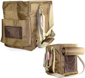 Petcare Pet Carry Bag Brown