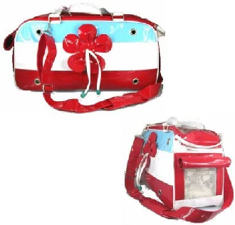 Petcare Pet Carry Bag Red Floral