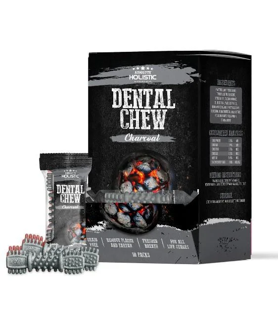 Absolute Holistic Dental Dog Chews (Charcoal)