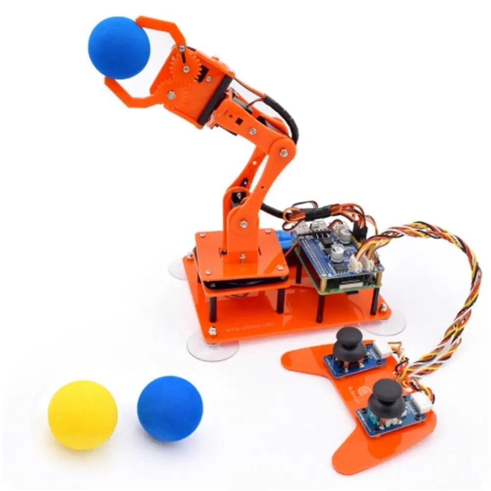 Adeept 5-DOF Programmable Robotic Arm Orange Kit for Raspberry Pi