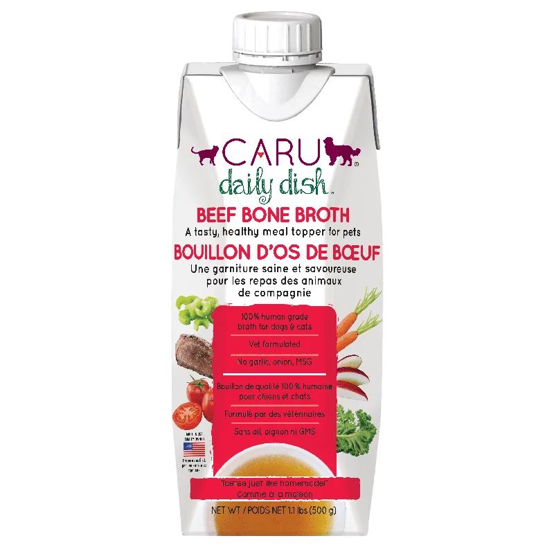 CARU - Daily Dish - Bone Broth for Cats & Dogs - Beef