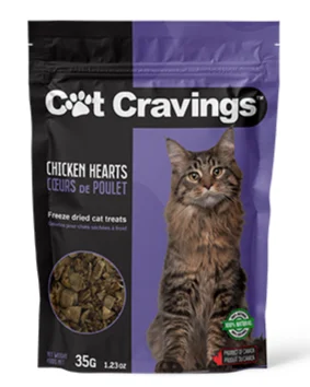 Cat Cravings - Freeze Dried - Chicken Hearts