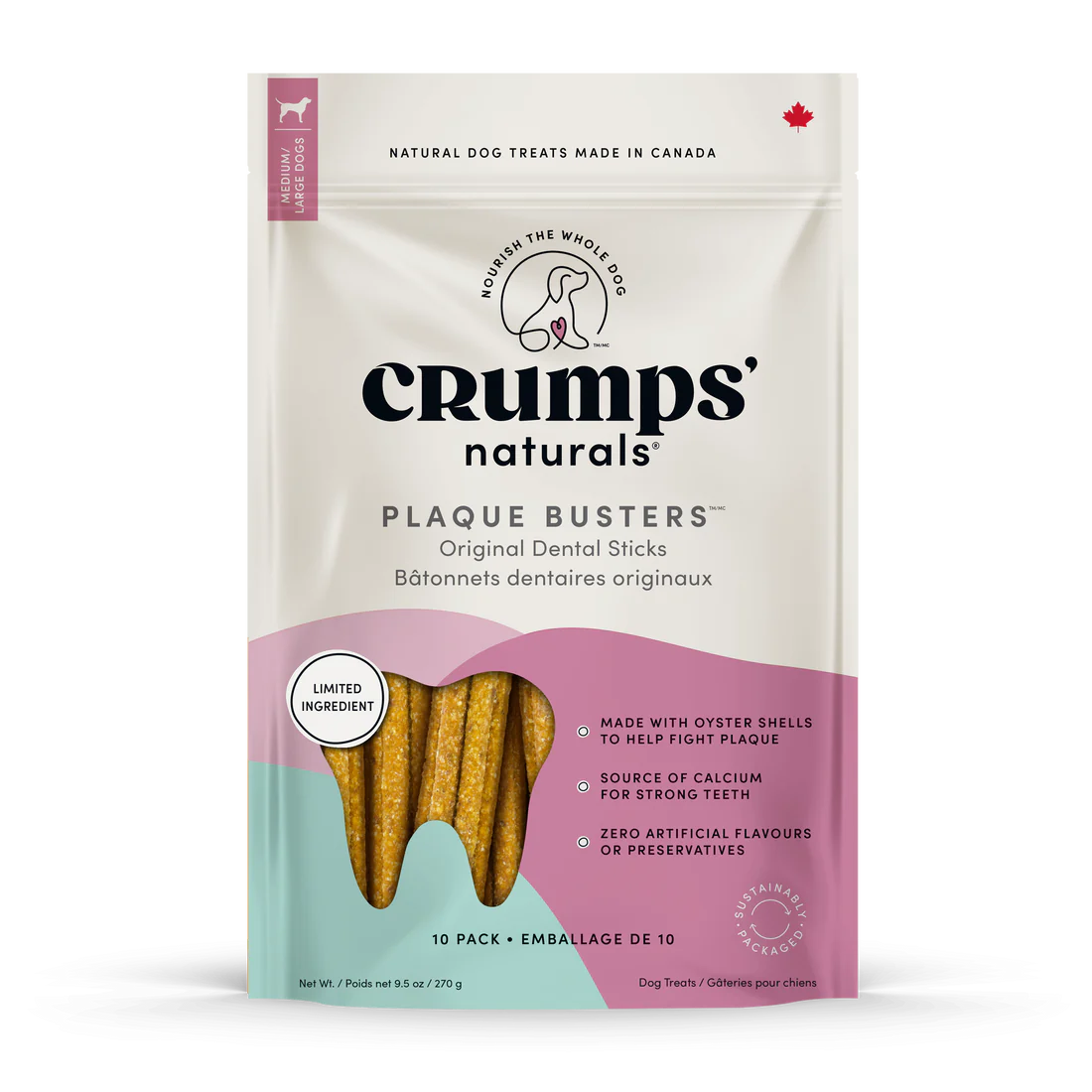 Crumps - Plaque Busters - Original (Sweet Potato)