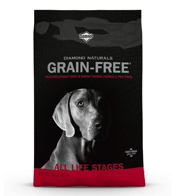 Diamond Naturals Grain-Free (Pasture-Raised Beef & Sweet Potato) Dog Food