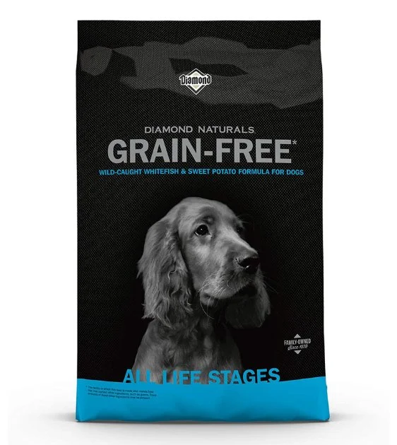 Diamond Naturals Grain-Free (Wild-Caught Whitefish & Sweet Potato) Dog Food