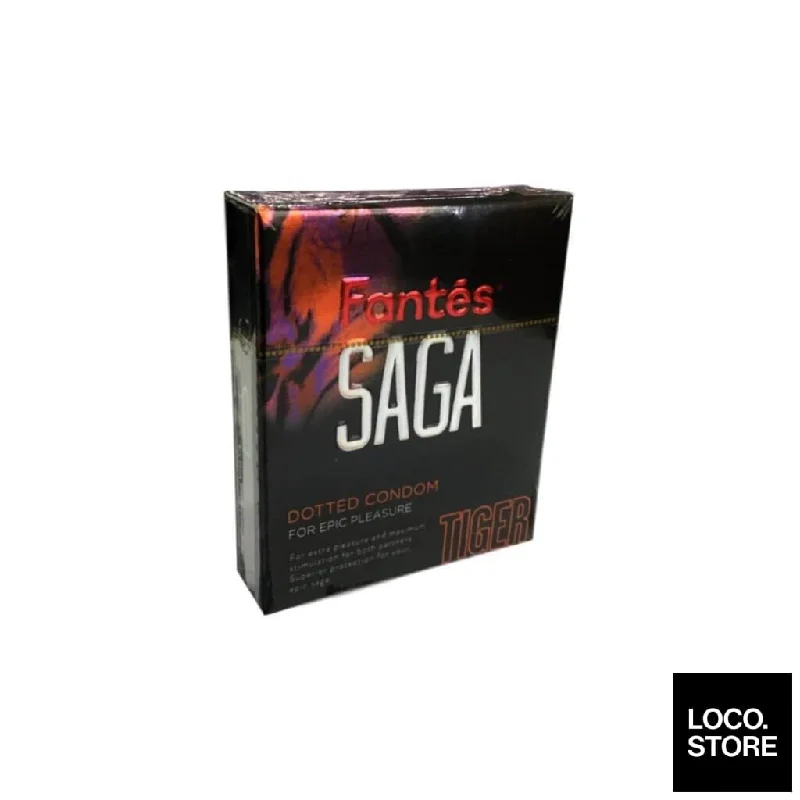 Fantes Saga Condom Dotted 3 pieces