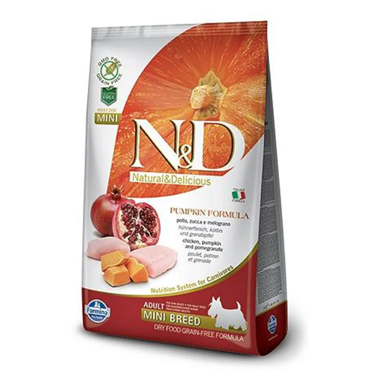 Farmina N&D Starter Puppy Pumpkin, Chicken and Pomegranate Wet Dog Food for Mini Breed