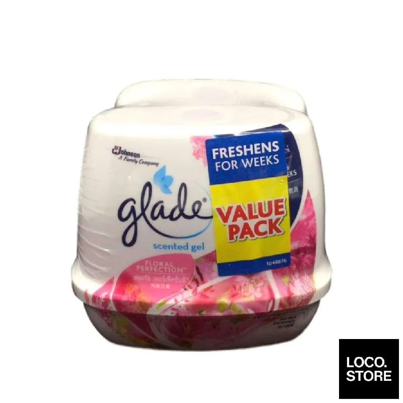 Glade Scented Gel Floral Perfection (Twin Pack) 180g X 2