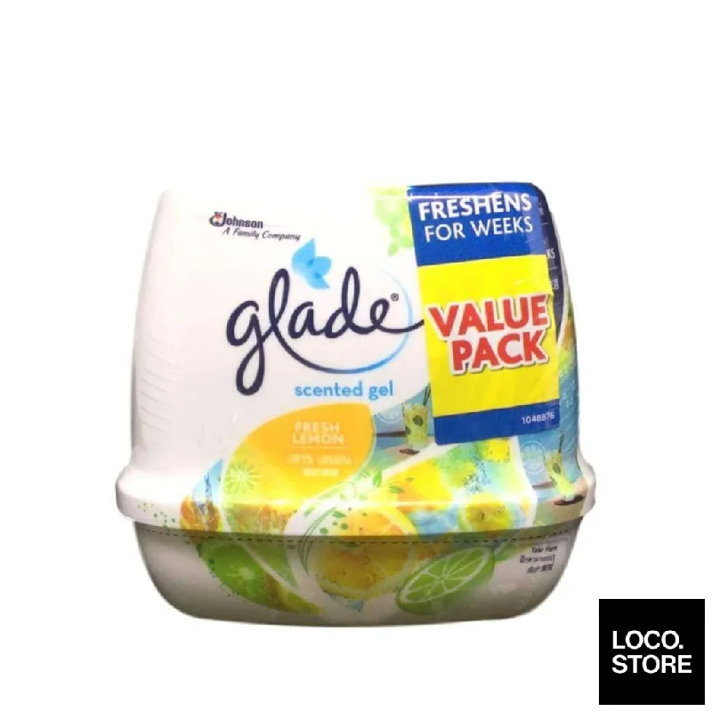 Glade Scented Gel Lemon (Twin Pack) 180g X 2