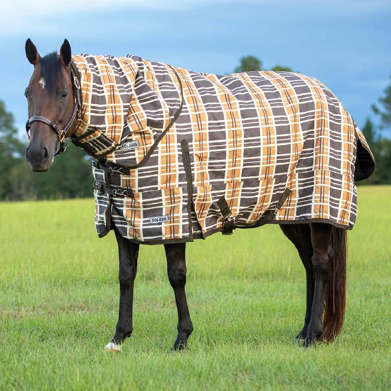 In Stock Now! Jeffers Solaris 1200 Denier, Heavy, Turnout Blanket with Neck Rug