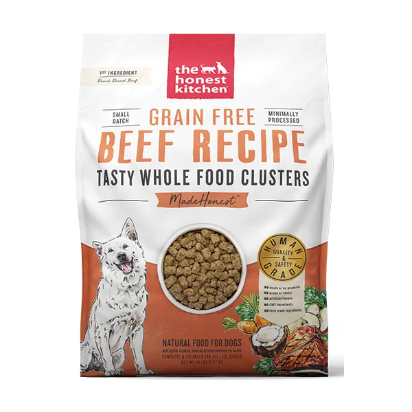 Honest Kitchen Grain Free Clusters Beef