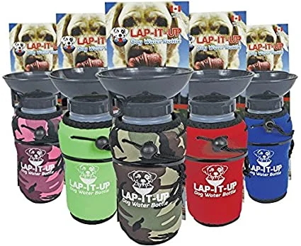 Lap-It-Up - Dog Water Bottle - 12 pack various colours