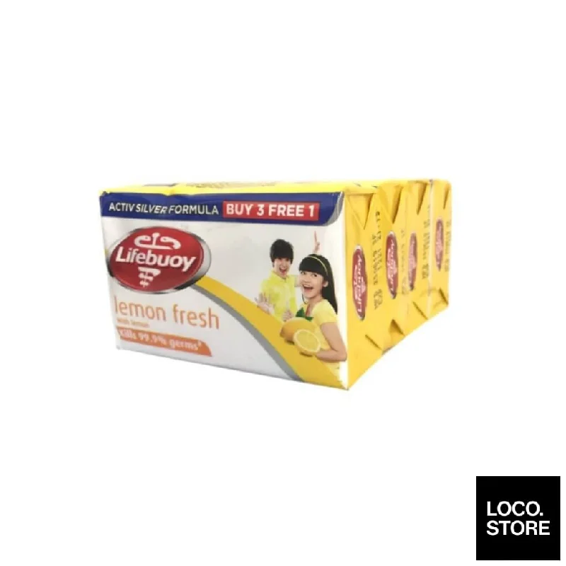 Lifebuoy Bar Lemon Fresh 110g (3 bars free 1)