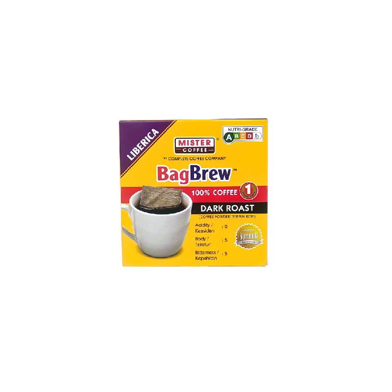 Mister Coffee BagBrew Liberica 10X10g