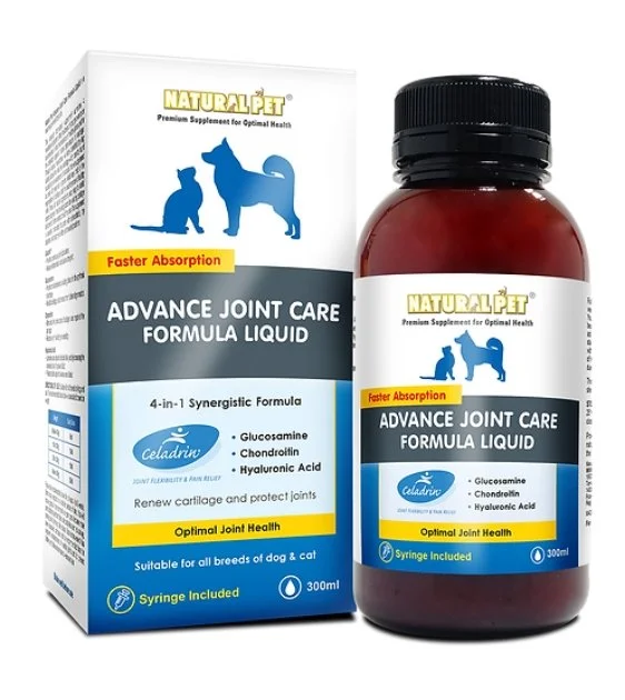 Natural Pet® Advance Joint Care Formula Liquid for Cats & Dogs