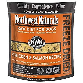 Northwest Naturals Freeze-dried Chicken & Salmon 12oz