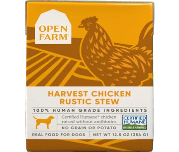 Open Farm Dog Chicken Rustic Stew 12.5oz