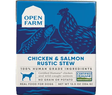 Open Farm Dog Chicken & Salmon Rustic Stew 12.5oz