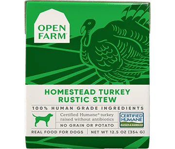 Open Farm Dog Turkey Rustic Stew 12.5oz