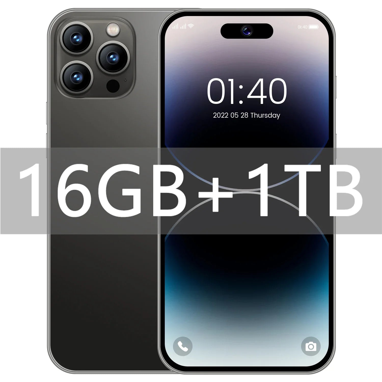 Black 16GB 1TB