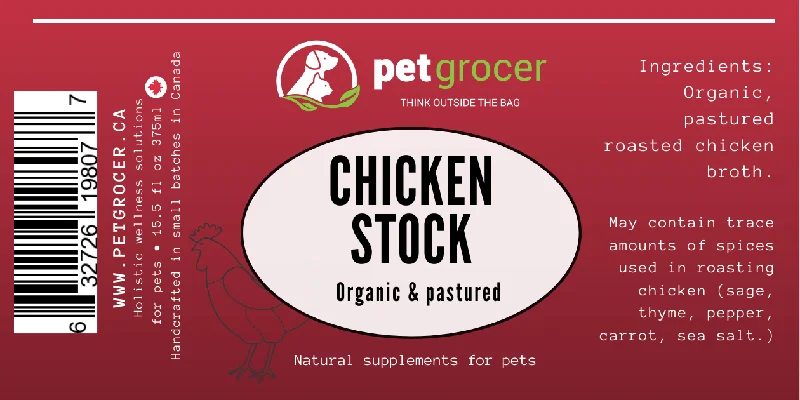 Pet Grocer - Bone Broth  - Organic Roasted Chicken