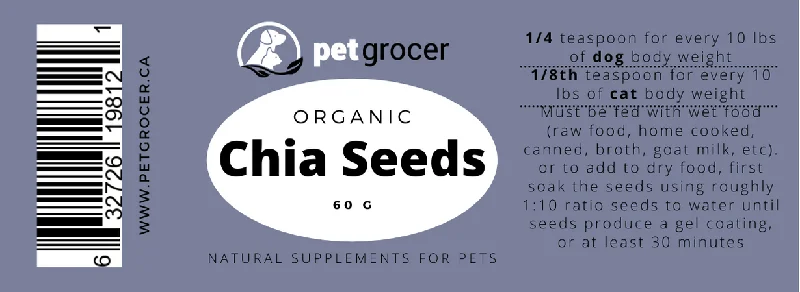 Pet Grocer - Chia Seeds, Organic