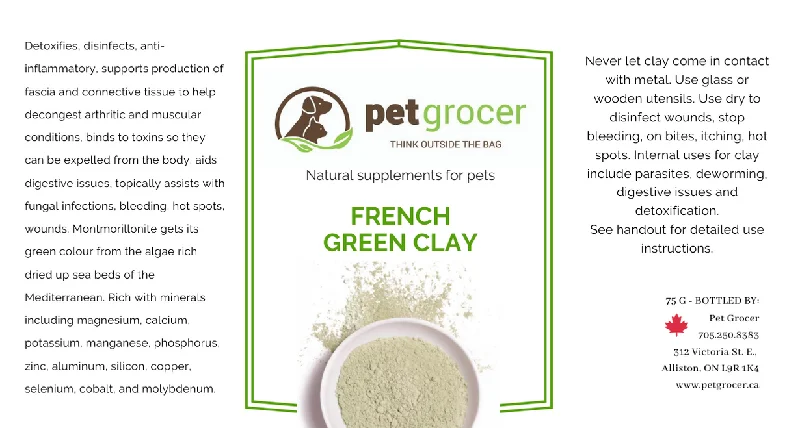 Pet Grocer - French Green Clay