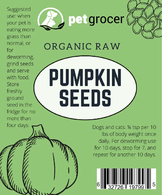 Pet Grocer - Pumpkin Seeds, Raw Organic