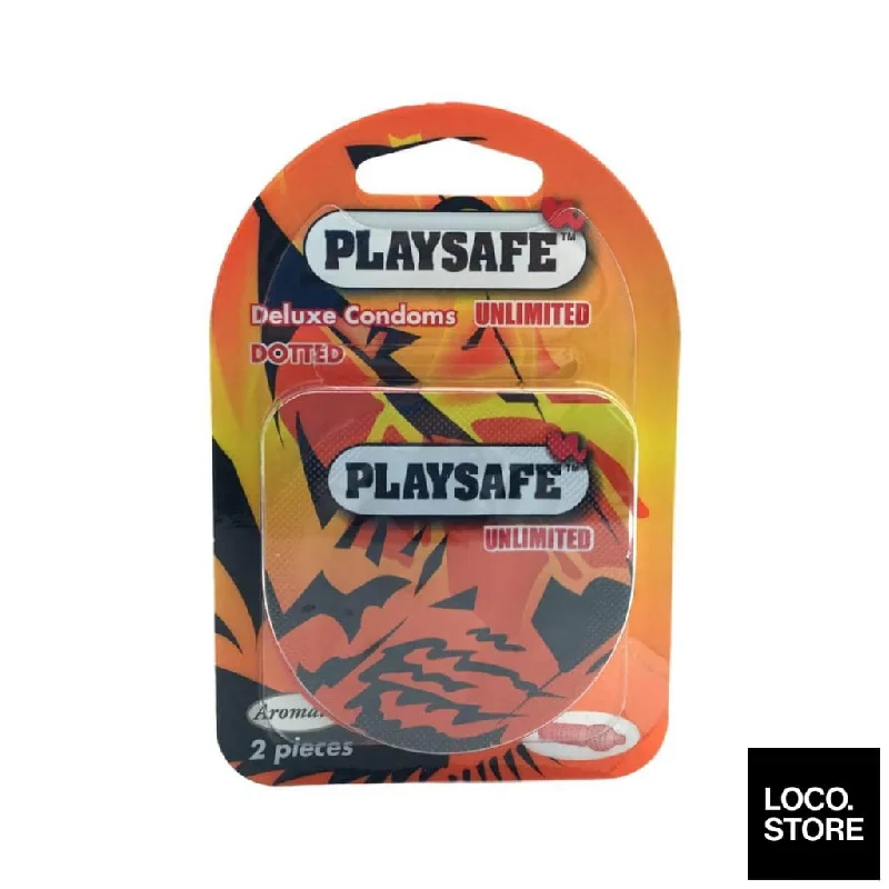 Playsafe Condoms Easy Pack Dotted 2S