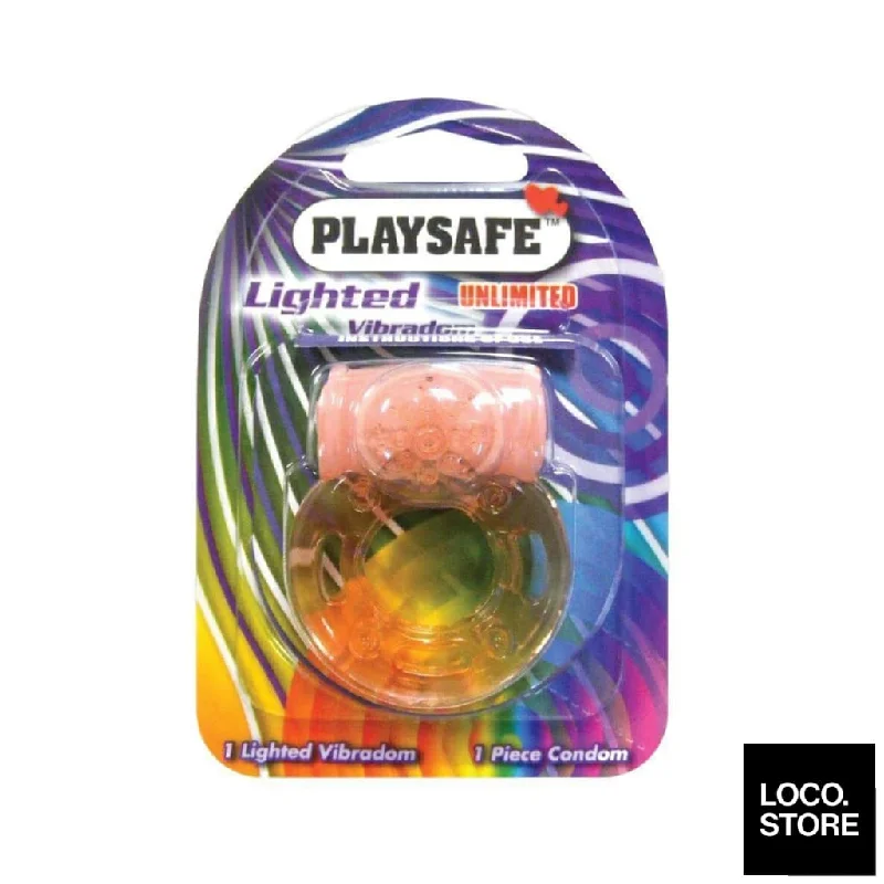 Playsafe Condoms Easy Pack Lighted Vibradom 1S