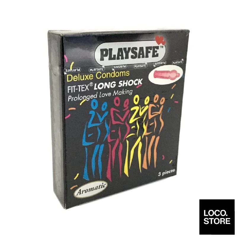 Playsafe Condoms Fit-Tex Long Shock 3S