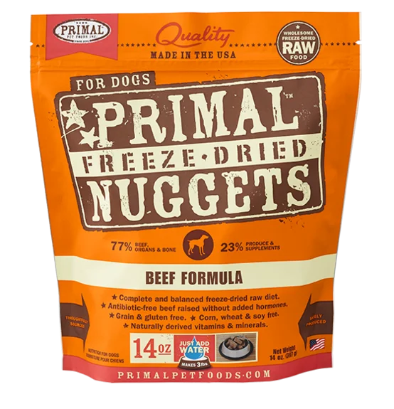 Primal Freeze-Dried Dog Beef