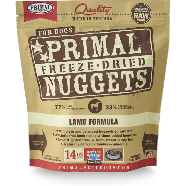 Primal Freeze-Dried Dog Lamb