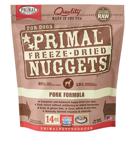 Primal Freeze-Dried Dog Pork