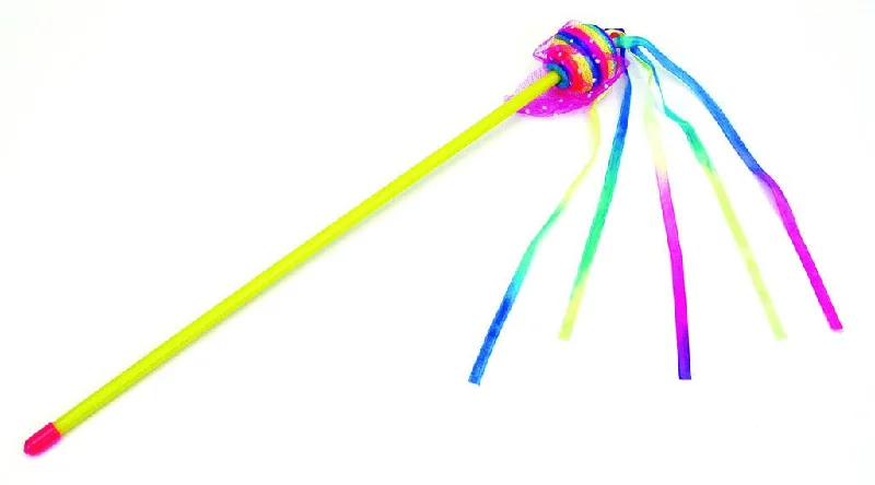 Rascals Ribbon Pole Cat Toy