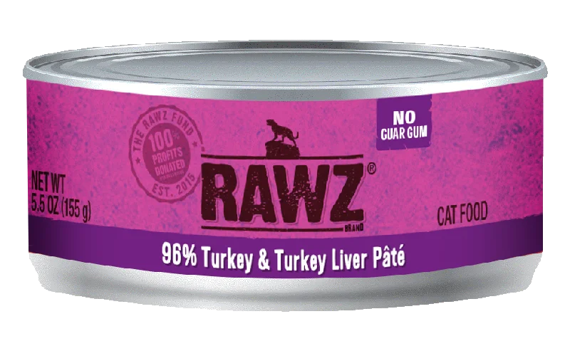 Rawz Cat Can Turkey & Liver Pate