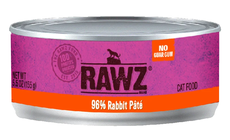 Rawz Cat Can Rabbit Pate